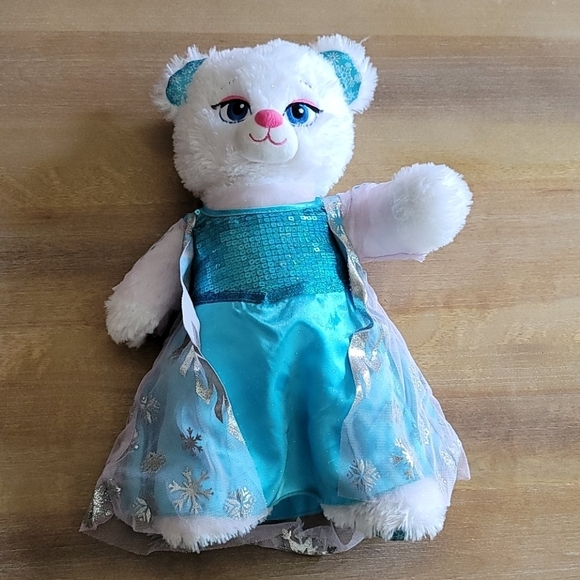 Build A Bear Disney FROZEN-Elsa Bear - Picture 1 of 7